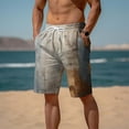 thumbnail image 3 of CHENge Board Shorts Casual Floral Swim Trunks Quick Dry Patriotic Swimming Trunks with Pockets Anti-Chafe Summer Swimwear, 3 of 6