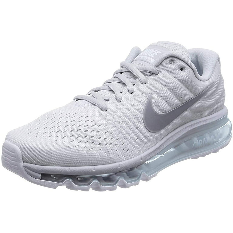 Teken een foto compleet Boos Nike Air Max 2017 White/Grey Running Shoes 849559-009 Men Size 11.5 -  Walmart.com