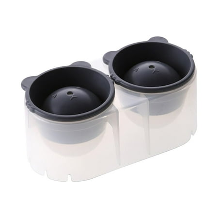 

Cbcbtwo Savings Clearance! Ice Hockey Mold Round Mold Household Silicone Thickened Diy Freezing Artifact With Lid Refrigerator Ice Box