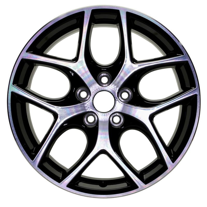 Wheel 2015-2018 Ford Focus 17 Inch Alloy Rim 5 Lug 108mm Black Painted 
