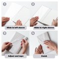 thumbnail image 4 of [ ReliThick Cubiertas Transparentes Ajustables e Impermeables para Libros, Paquete de 100 ], 4 of 6