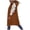 Coffee, variant on Idoravan Long Vest for Women Sleeveless,Women Warm Hooded Long Sleeve Zipper Jacket Sleeveless Parkas Coats Tops Wth Pocket Red XXXL