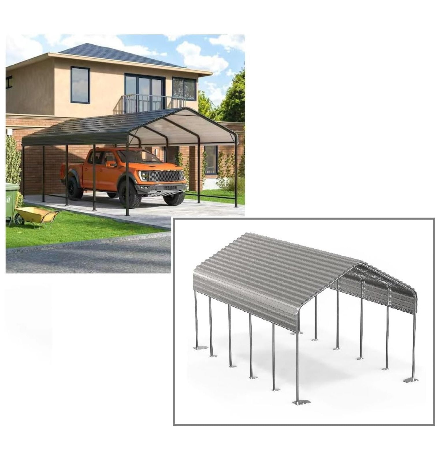Canopy Fittings Frame Set 1-3/8" Connectors Couplers Carport Tent Shed 3 Way, 4 Way Set 3/Pack, Without Poles (4-Way) 4-Way Gray
