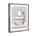 thumbnail image 3 of Stupell Industries Bubble Bath Tub Bathroom Graphic Art Luster Gray Floating Framed Canvas Print Wall Art, Design by House Fenway, 3 of 8