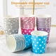 thumbnail image 3 of Inteprter 10 Uds taza desechable fiesta decoración del hogar mantel niños tazas cumpleaños feliz banquete recipiente suministro ceremonia Cocina y Comedor Gris, 3 of 6