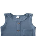 thumbnail image 3 of Body Bébé Fille Garçon Romper une Seule Pièce Combinaison Sans Manches Tenues d'Été, 3 of 6