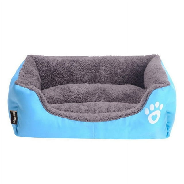 Caseta para perros con huellas de colores dulces, caseta para perros, caseta para mascotas, caseta para perros, caseta para gatos