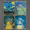 thumbnail image 2 of Iron Cards Gold Vmax Card Pikachu Charizard English Metal Cards Mega Vstar GX Package Anime Game Battle Collection Gifts, 2 of 5