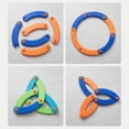 thumbnail image 5 of Foldable High Speed Flying Ring Boomerang Toy, Funny Interactive Outdoor Throwing Game for Early Childhood Kids, 5 of 9