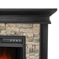 thumbnail image 6 of FESTIVO 50" Freestanding Electric Fireplace - No Assembly Required - Deep Dark Brown, 6 of 6
