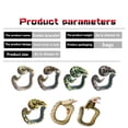 thumbnail image 3 of Pulsera de serpiente falsa para fiesta de Halloween, pulsera de serpiente de simulación, juguete de serpiente de terror, juguete de broma espeluznante, artículos para fiestas de Halloween, 3 of 7