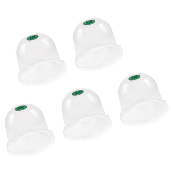 Clear Gardening Covers Shielding Protectors Cover for Plant Health Growth 5pcs