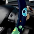 thumbnail image 5 of Dog Paw Print 14.5 Inch Printing PVC Leather Car Wheel Cover Steering Wheel Cover Auto Accessories, 5 of 6