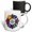 Multicolor, variant on 3drose, Best Stockbroker Ever. Colorful Mandala Art for a Cool Businessman, 11oz Two-tone Red Mug