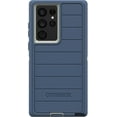 thumbnail image 4 of OtterBox Defender Series Case for Samsung Galaxy S22 Ultra Only - Holster Clip Included - Microbial Defense Protection - Non-Retail Packaging - Fort Blue, 4 of 8