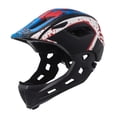 thumbnail image 1 of Eigraketly Cascos Amplia aplicación para actividades al aire libre y deportes Casco de ciclismo duradero para niños Ligero Ciclismo Negro Rojo Azul tamaño libre, 1 of 6