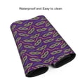 thumbnail image 4 of Hirioo Carnival Masks and Beads for Mouse Pad ,Anti-Slip Base, Durable Stitched Edges, Perfect for Gaming, Office, and Home Use,16x35.5in, 4 of 9