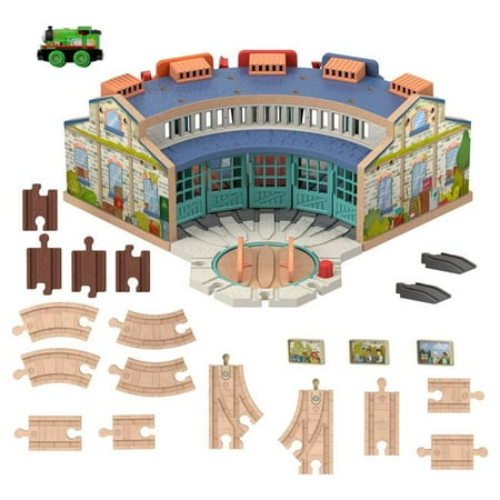 Fisher-Price MTTHBJ81 Thomas & Friends Wood Tidmouth Sheds Starter Set