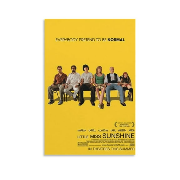 Little Miss Sunshine Movie Poster Poster Decorative Painting Canvas Wall Art Living Room Posters Bedroom Painting 16x24inch(40x60cm)