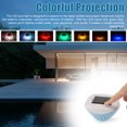 thumbnail image 2 of Luz solar flotante para piscina, lámpara de proyección con patrón de peces LED IP67, 2 of 7