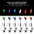 thumbnail image 4 of Swinger Fishing Swinger Set LED Bite Indicator Illuminated Swinger with Storage Case Fishing Tackle, 4 of 7