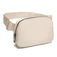 thumbnail image 6 of Oscaurt Adjustable Strap Women's Fanny Pack, Nylon, Beige, 6 of 7