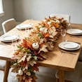 thumbnail image 6 of ChicYu Artificial Fall Maple Leaf Garland with Lights, Pumpkin Berry Vine for Mantel, 170cm LED Lighted Autumn Garland, Home Decor for Thanksgiving Party, Guirnalda de Otoño con Luces, 6 of 6