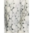thumbnail image 3 of Plutus 70" x 90" Shades Faux Fur Snow Luxury Throw in White with Black, 3 of 3