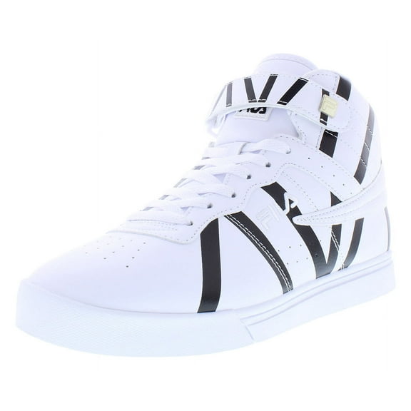 Fila Vulc 13 Strip T Mens Shoes Size 10, Color: White/Black/White