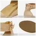 thumbnail image 3 of DREAM PAIRS Women's Open Toe Buckle Ankle Strap Platform Wedge Sandals, 3 of 3