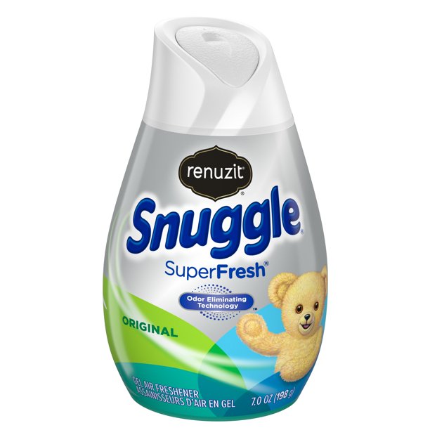Renuzit Snuggle Gel Air Freshener, SuperFresh Original, 1 Count