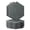 Gray Hexagon, variant on Gaderth 12 Pack Hexagon Sound Proof Panels for Walls, Self-Adhesive High Density Acoustic Wall Panels, Sound Proofing Panels, 0.9" Thick Felt Acoustic Panels, Gray for Home & Studio