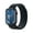 Midnight Aluminum Case with Midnight Sport Loop, variant on Apple Watch Series 9 With Blood Oxygen. GPS Cellular 45mm Midnight Aluminum Case with Midnight Sport Loop.