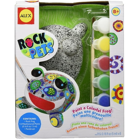 Kids Crafts Frogs - ALEX Toys Craft Rock Pets Frog