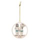 thumbnail image 5 of Adorno colgante navideño de madera con forma de pareja de alces, manualidades artísticas, 5 of 5
