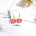 thumbnail image 5 of Lovely Resin Fruit Earrings, Cute Banana Strawberry Honey Peach Watermelon Avocado Imitation Food Dangle Earrings, 5 of 10