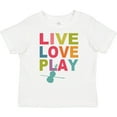 thumbnail image 3 of Inktastic Live Love Play Violin Girls Toddler T-Shirt, 3 of 5