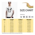 thumbnail image 6 of Giant Panda Men's T-Shirt Cotton 100% Summer Tops Fashion Casual Cute Panda Short Sleeves for Men Women Round Collar Top Tees, 6 of 6