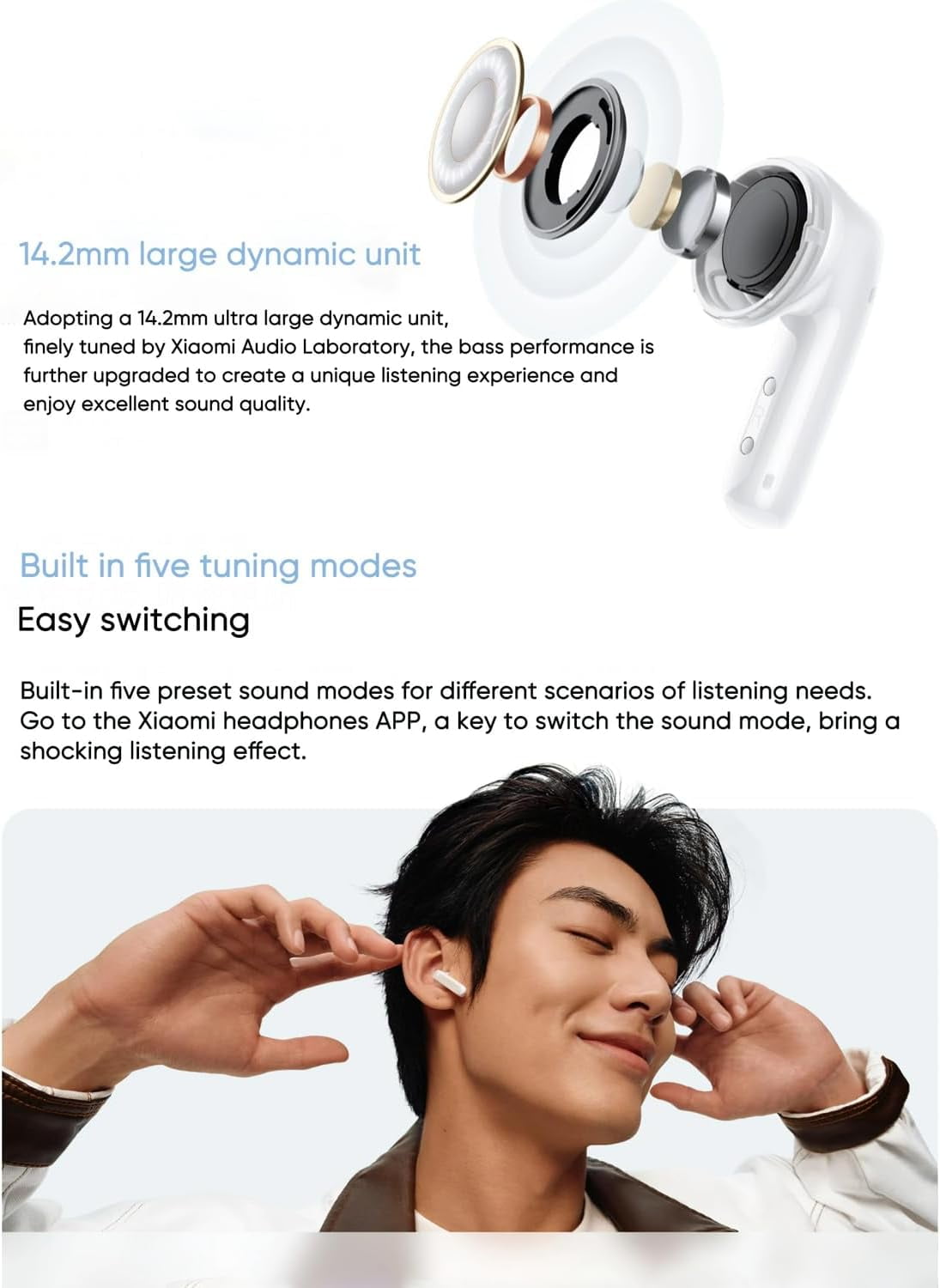 Xiaomi Redmi Buds 6 Active Wireles Earbuds (Global Version), Bluetooth 5.4 in-Ear Headphones, 30H Long Battery Life,Noise Cancellation for Calls, 5 Tuning Modes, IPX4 Waterproof - (Pink)