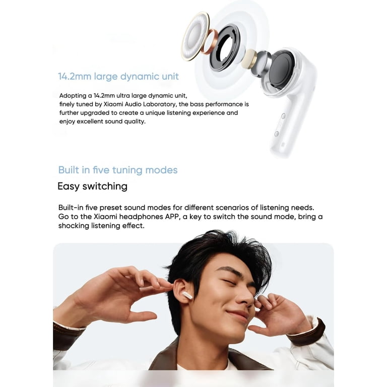 Xiaomi Redmi Buds 6 Active Headset Wireless In Ear USB C Bluetooth