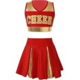 thumbnail image 1 of Girls Cheerleading Dresses Cheer Leader Fancy Party Dress Up Straps Top_Special Gift, 1 of 5