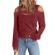 thumbnail image 1 of Camisa de manga larga para mujer, blusa con hombros descubiertos para mujer, blusa con hombros descubiertos para mujer, blusa de manga larga para mujer, instalación sencilla, 1 of 6