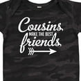 thumbnail image 4 of Inktastic Cousins Make the Best Friends with Arrow Boys or Girls Baby Bodysuit, 4 of 5