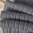thumbnail image 5 of Gamivast Girls Gray Ribbed Tights Bow Accent Soft Stretch Footed Stockings Full Length Knit Pantyhose for Dress Casual School Outfits, 5 of 7