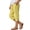 bb12 Yellow, variant on Solid Pants Wide Wide Leg Knee Shorts for Girls Elastic Waist Loose Comfy Summer Beach Capri Pants with Pockets