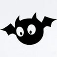 thumbnail image 2 of CafePress - Cute Bat Body Suit - Baby Light Bodysuit, Size Newborn - 24 Months, 2 of 4