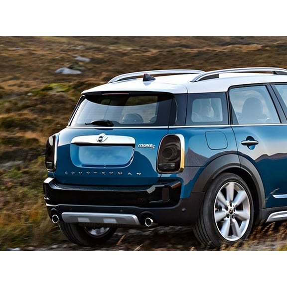 Rvinyl Tail Light Tint Covers Compatible with Mini Countryman 2011-2016 - Smoke