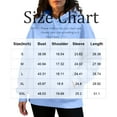 thumbnail image 3 of WTOBBY Women's Solid Color Hooded Sweatshirt with Pocket Long Sleeve Casual Pullover Fall Fashion Top for Street Style and Daily Activities,Dark Green 2XL, 3 of 4