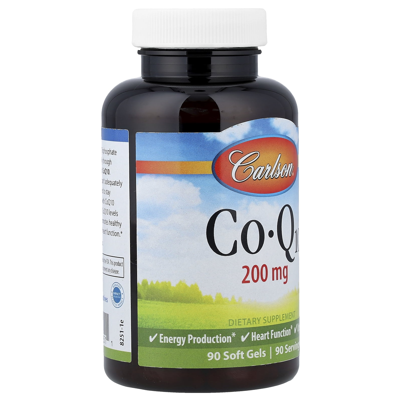 Carlson Co-Q10 200 mg  - 90 Softgels