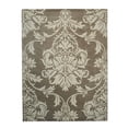thumbnail image 2 of EORC LT.Brown Hand-Tufted Wool Transitional Modern Tufted Rug, 9' x 12'-Color:lt.brown,Material:Wool, 2 of 3